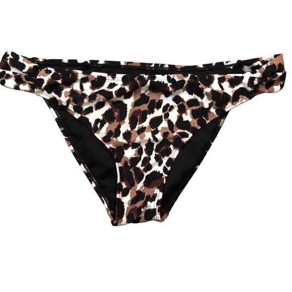 Leopard Print LASCANA Women's Leopard Print Bandeau Bikini Swimwear size M - Picture 5 of 10